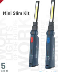 LOT DE 2 LAMPES MINISLIM Edition Spéciale MAE SLIMKIT